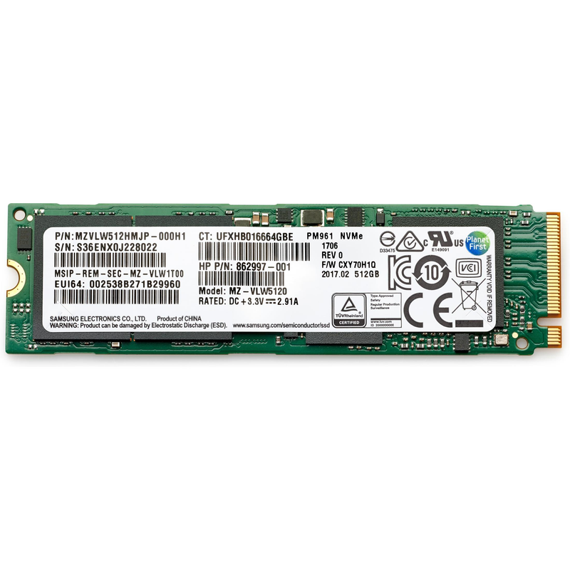 HP 512GB M.2 PCIe 4x4 NVMe TLC Internal SSD 406L8AA