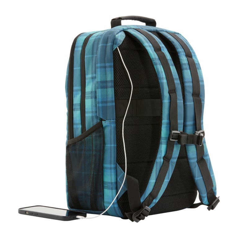 HP Campus XL 16.1' Notebook Backpack Tartan Plaid 7J594AA