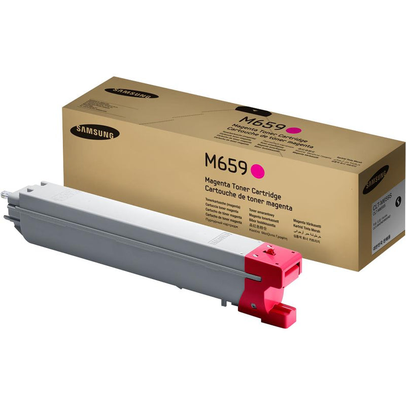 Samsung CLT-M659S Original Toner Cartridge - Magenta SU360A